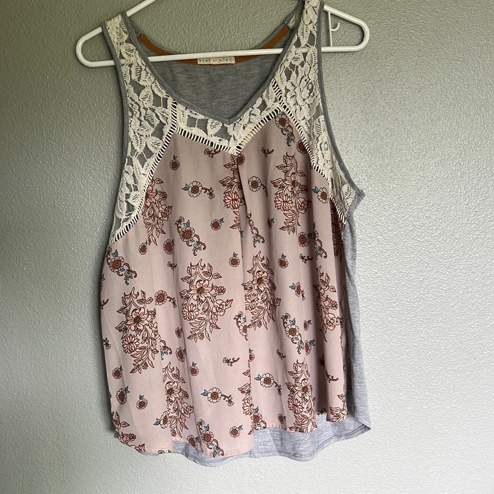 Hint of mint tank top!